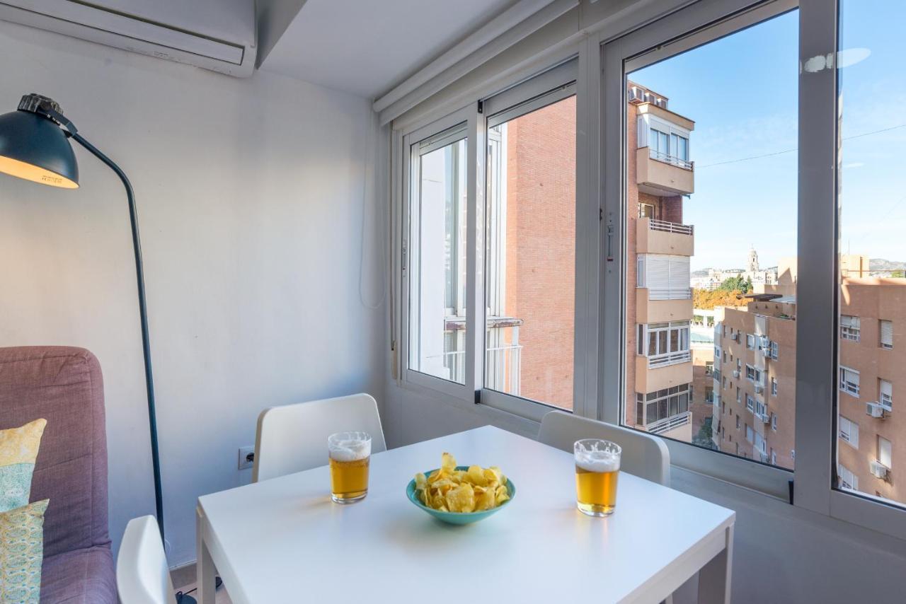 شقة Mp6-Cathedral Views Apt Right On The Beach مالقة المظهر الخارجي الصورة