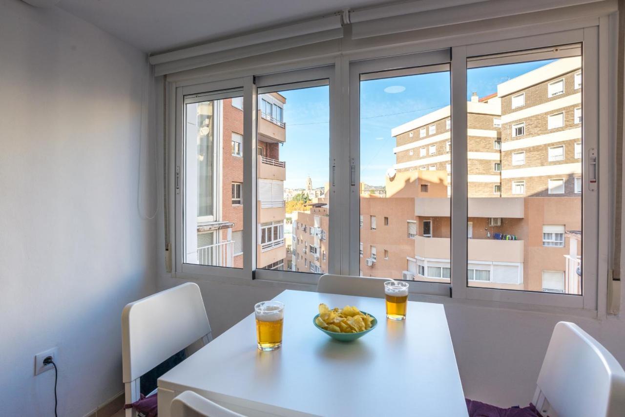 شقة Mp6-Cathedral Views Apt Right On The Beach مالقة المظهر الخارجي الصورة